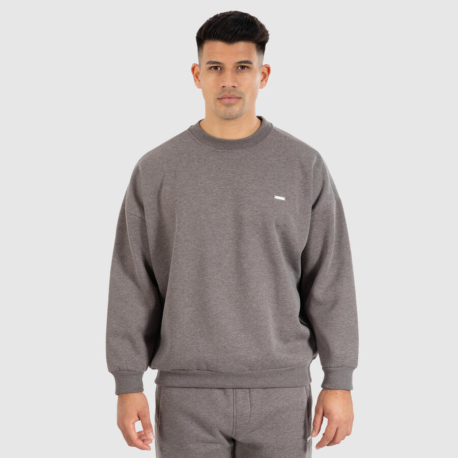 

SMILODOX Мужская толстовка Kade Brown Melange