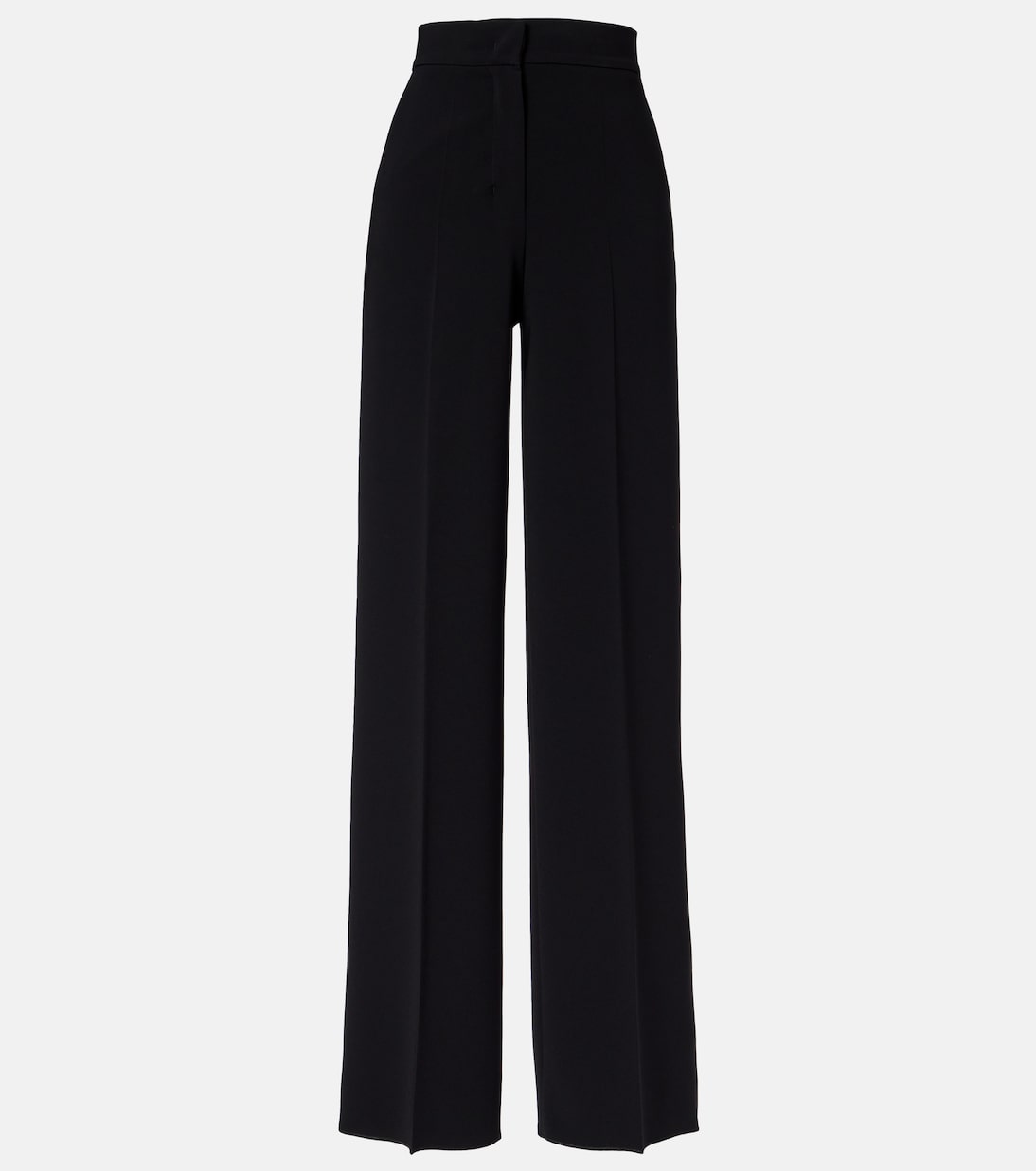 

Широкие брюки из кади с высокой талией Max Mara, Nero