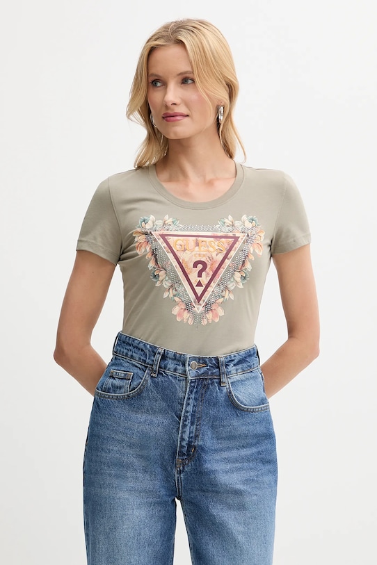 

Футболка Guess, зеленый