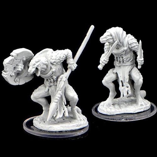 

Миниатюра WizKids/NECA Critical Role Unpainted Miniatures: W2 Kuul'Tevir Javelineer & Assassin