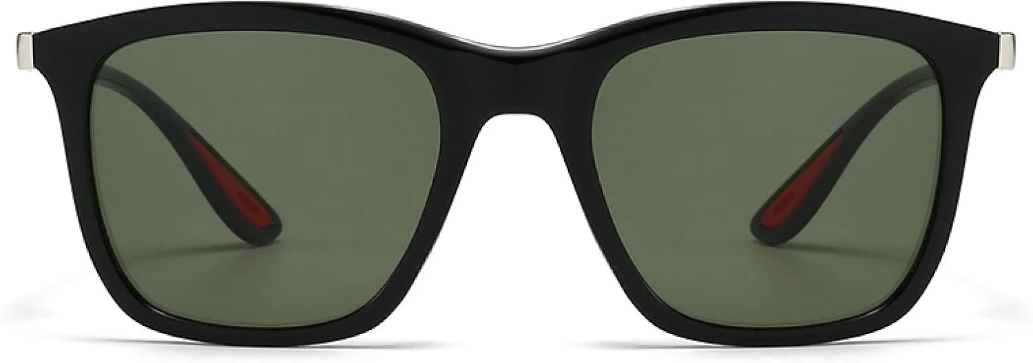 

Современные квадратные солнцезащитные очки для уличной фотографии. Популярная модель металлических декоративных солнцезащитных очков для женщин WNCKSQ, Black