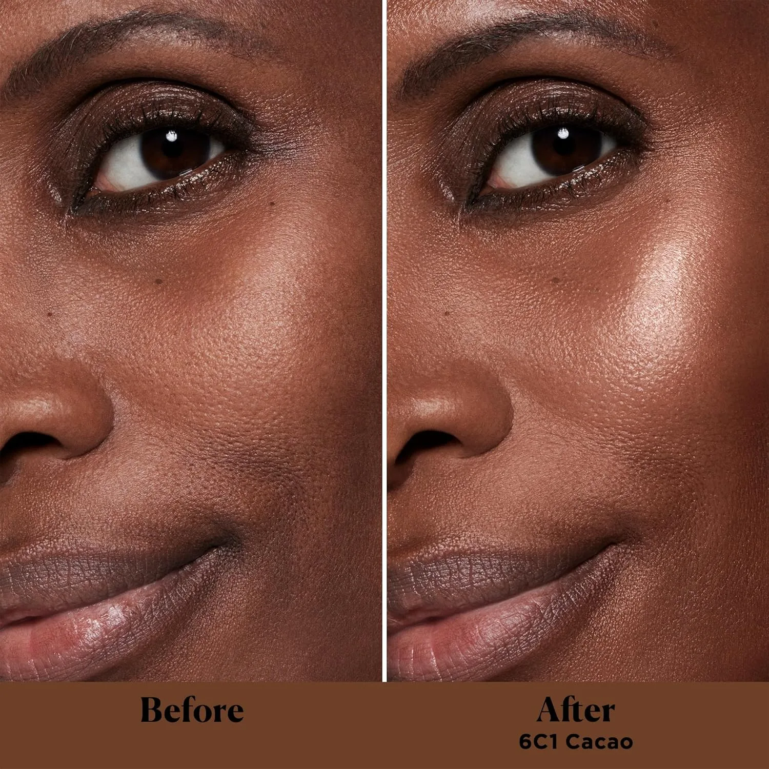 Laura Mercier тонирующий увлажняющий крем Light Revealer с SPF 25, оттенок 6C1 Cacao, и рассыпчатая пудра Ultra-Blur с гиалуроновой кислотой, оттенок Medium Deep — фото 3