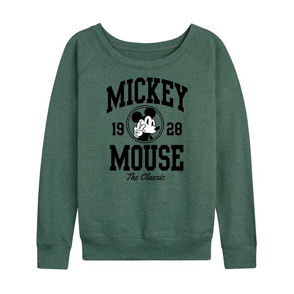 

Футболка с длинным рукавом Mickey Mouse Classic French Terry Plus Size Disney, Heather Green, Зеленый, Футболка с длинным рукавом Mickey Mouse Classic French Terry Plus Size Disney, Heather Green