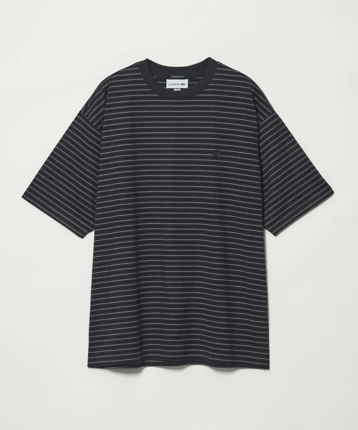 Мужская футболка с принтом LACOSTE for BEAUTY&YOUTH, Dark Grey