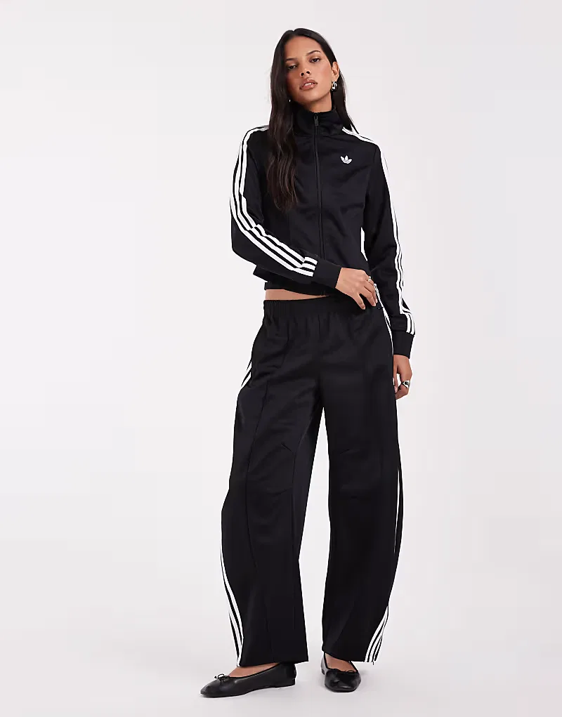 Спортивная куртка-корсет Adidas Originals Firebird, черный — фото 2
