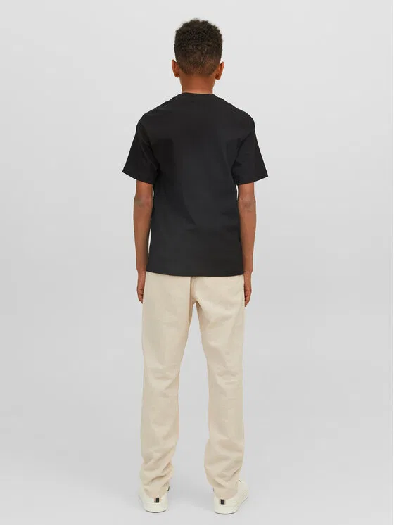 Футболка loose fit Vesterbro Jack & Jones Junior, черный — фото 3