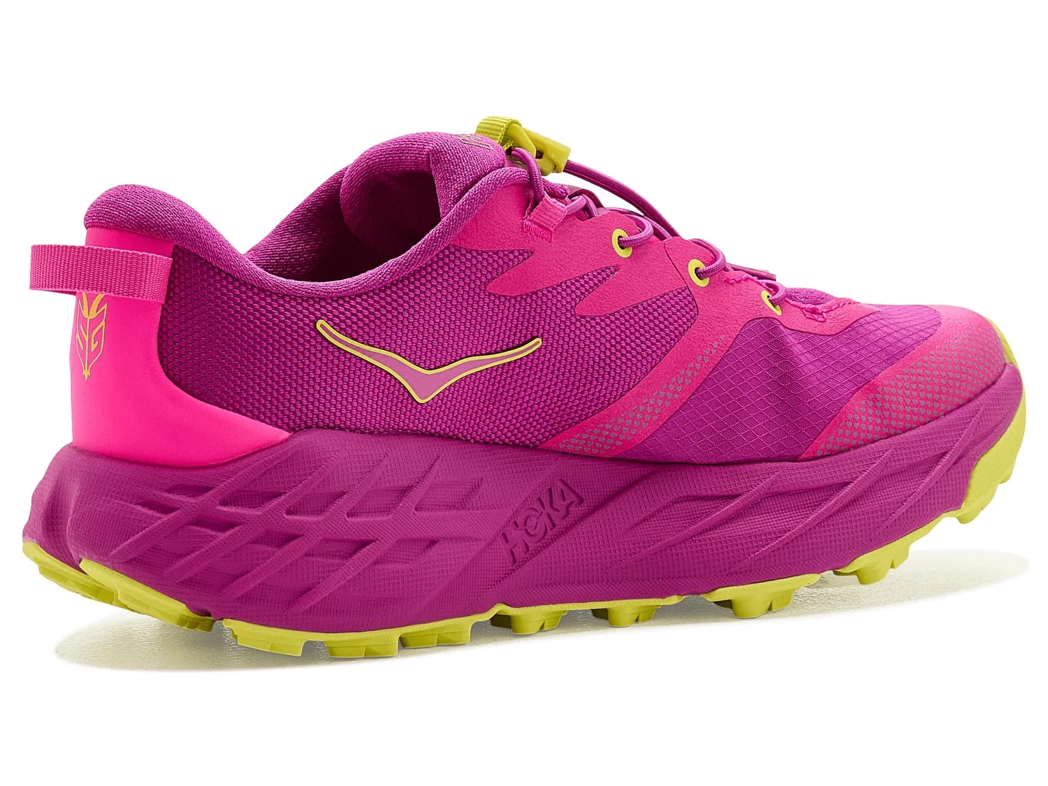 Кроссовки Speedgoat 7 (для больших детей) Hoka Kids, Fuchsia/Fuchsia — фото 4