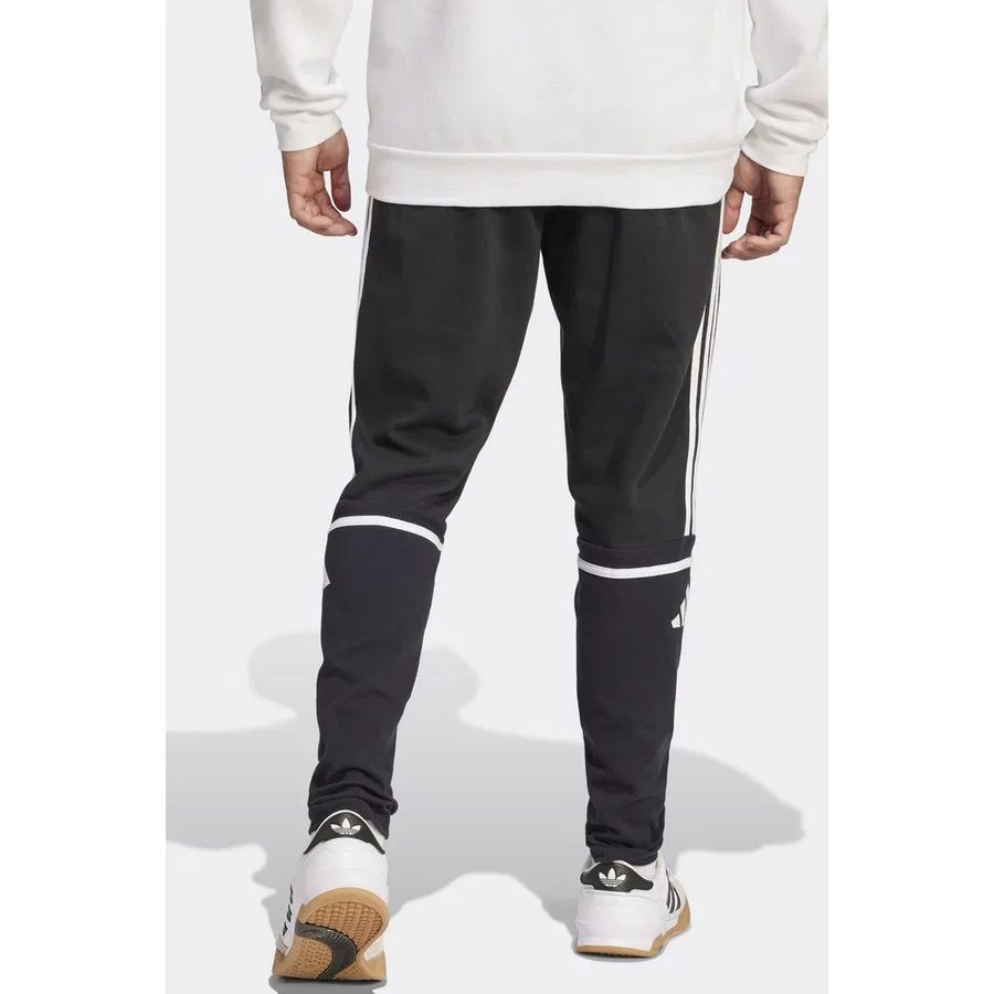 Спортивные брюки с эластичным поясом и шнурком adidas SQUADRA 25, Черный — фото 3