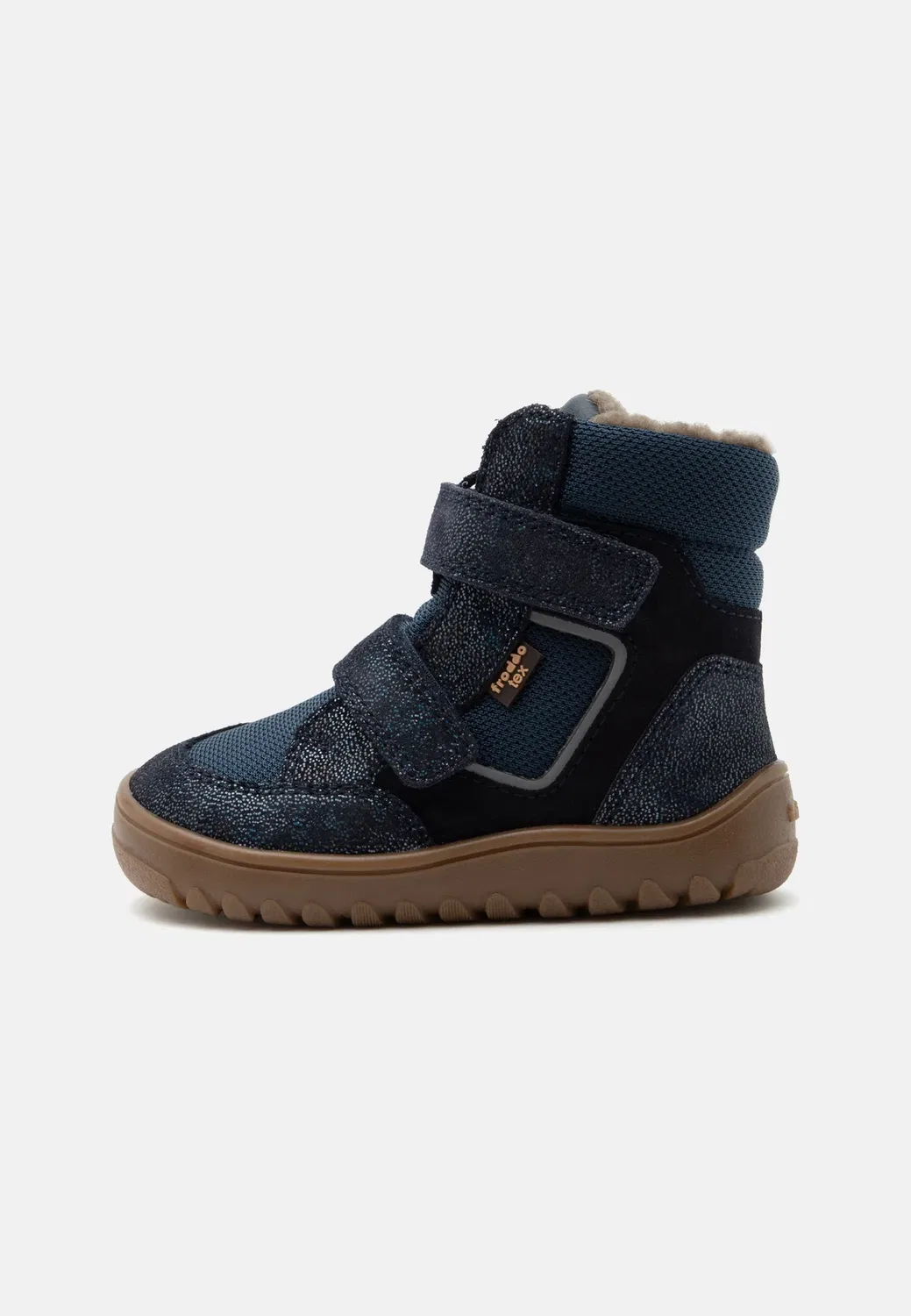 Ботинки Barefoot Up Terra широкой посадки - зимние ботинки Froddo, Blue