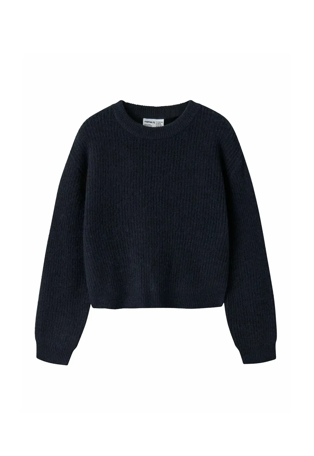 Nkfholly ls boxy short knit noos - jumper Name It, Dark Sapphire
