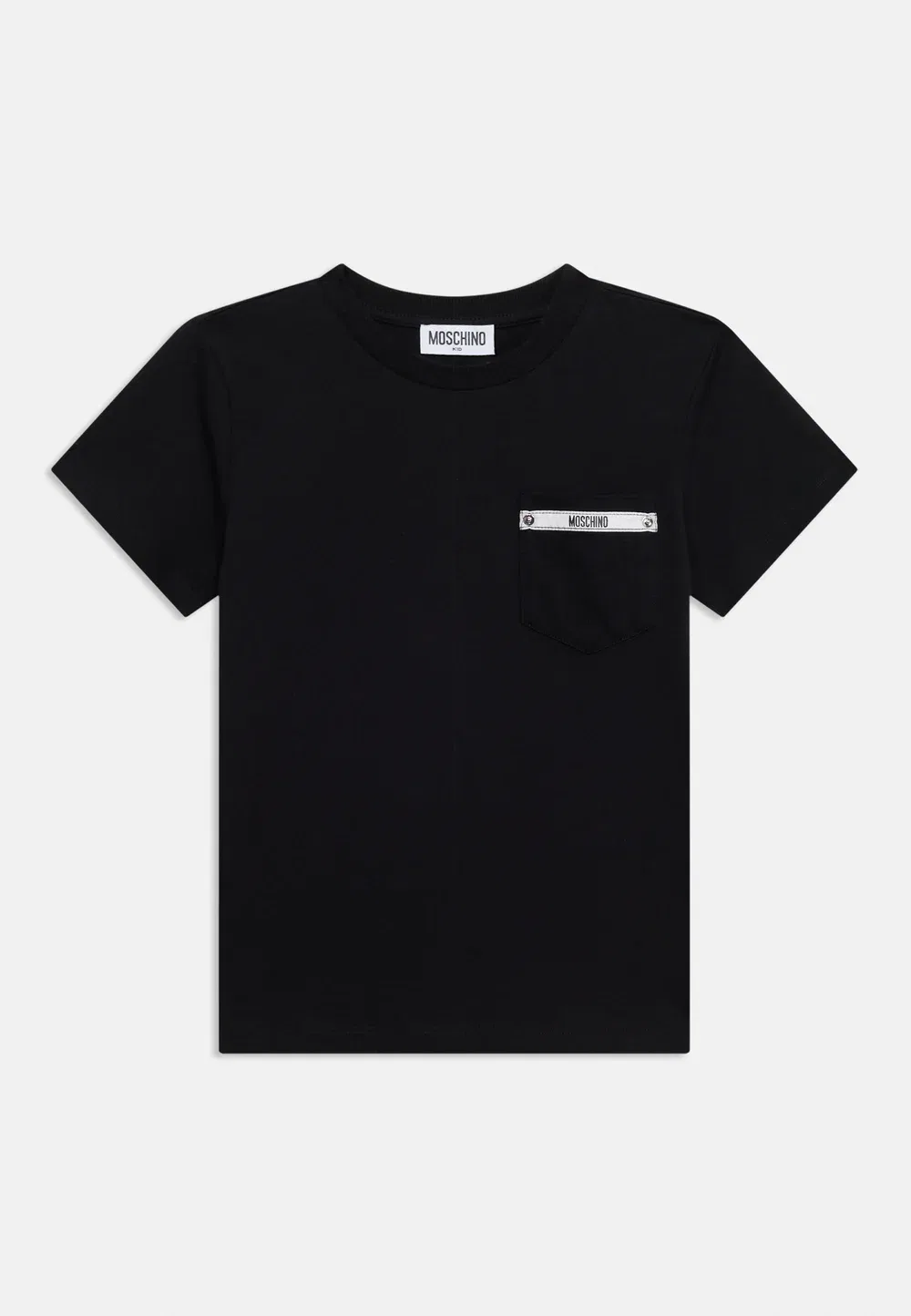 Футболка унисекс - базовая модель Moschino, Black