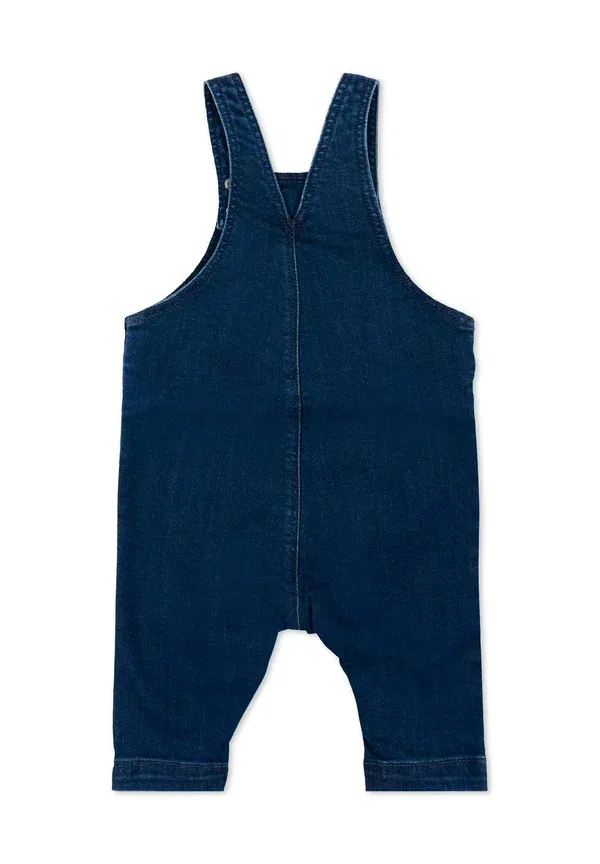 Комбинезон джинсовый Salopette unisex Petit Bateau, Denim, деним — фото 2