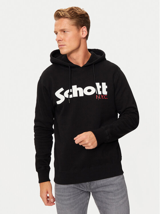 

Толстовка обычного кроя Schott N.Y.C., черный