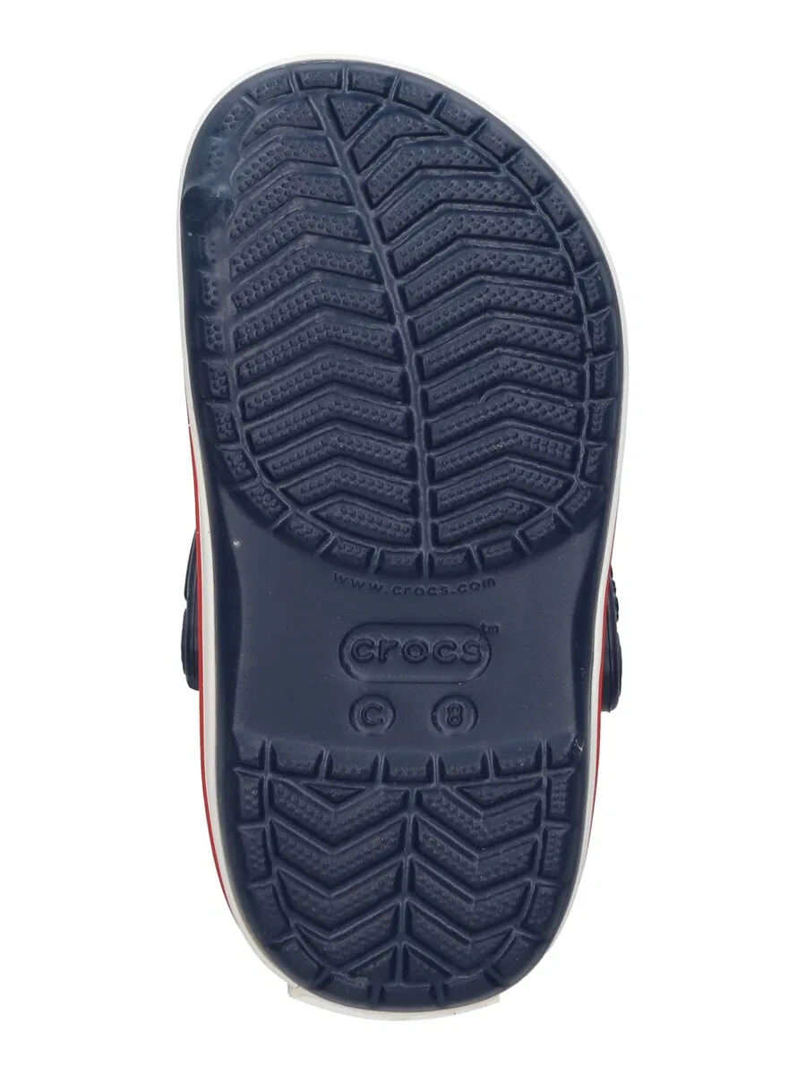 Сандалии Crocs темно-синего цвета — фото 3