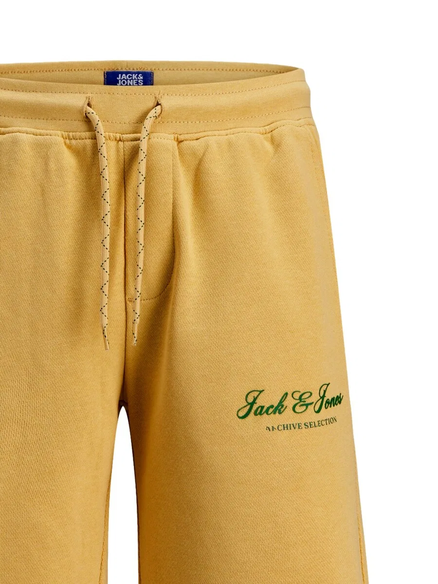 Детские шорты Jack & Jones Junior Regular 'Gordon Archive' желтого цвета — фото 3