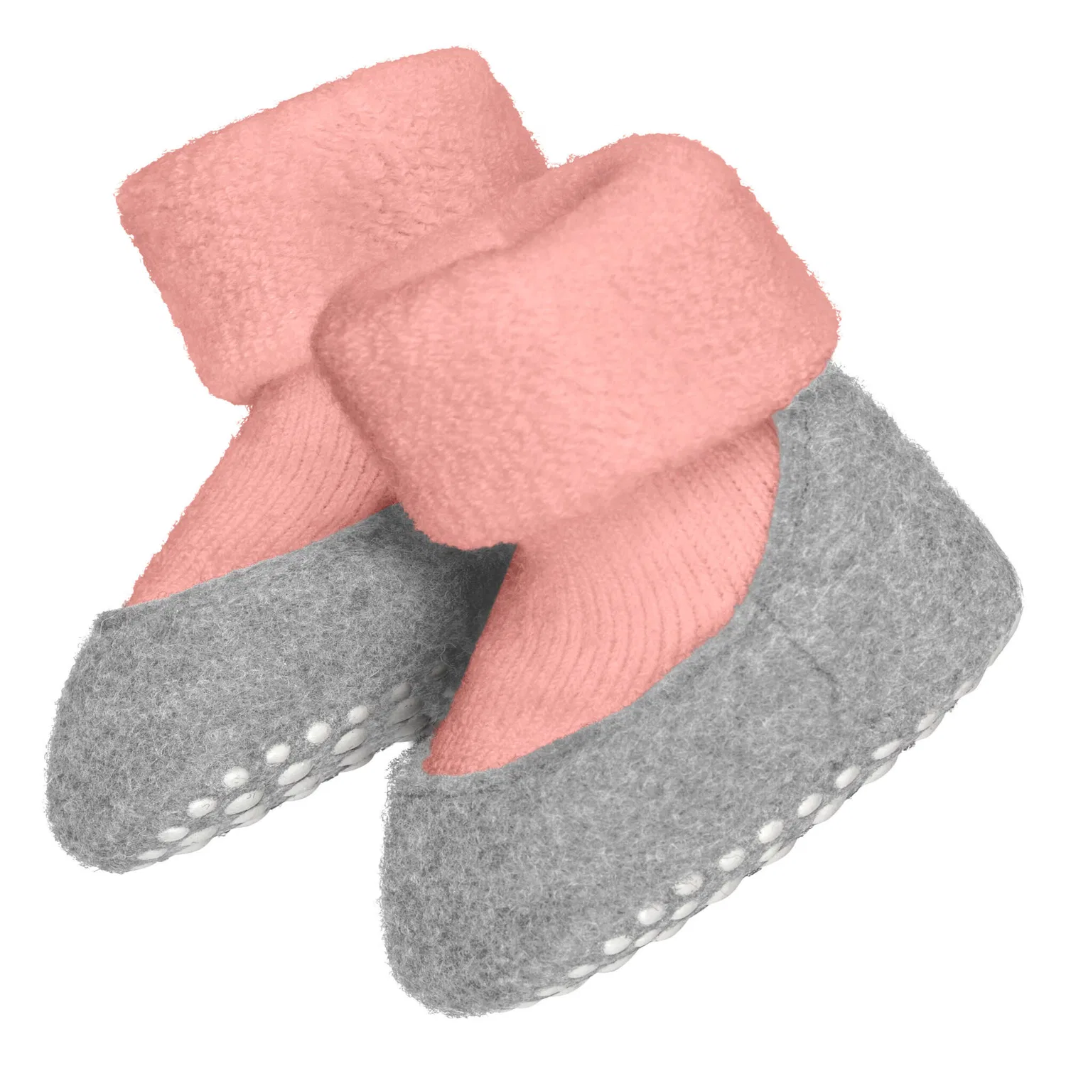Детские тапочки из мериносовой шерсти Cosyshoes Falke, Rosa Grau