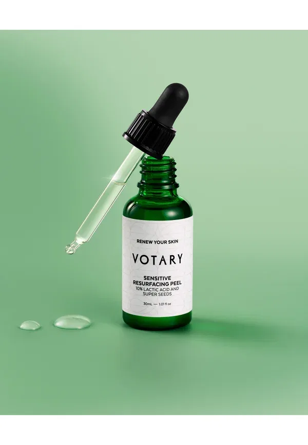 Сыворотка с 10% молочной кислотой, Sensitive resurfacing peel, Votary, 30 мл — фото 3