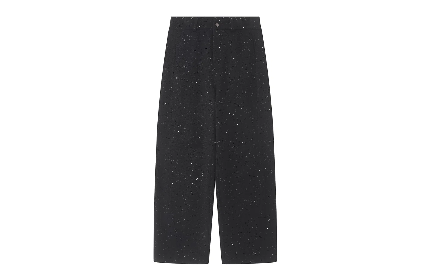 Детские широкие брюки повседневные F426, Black