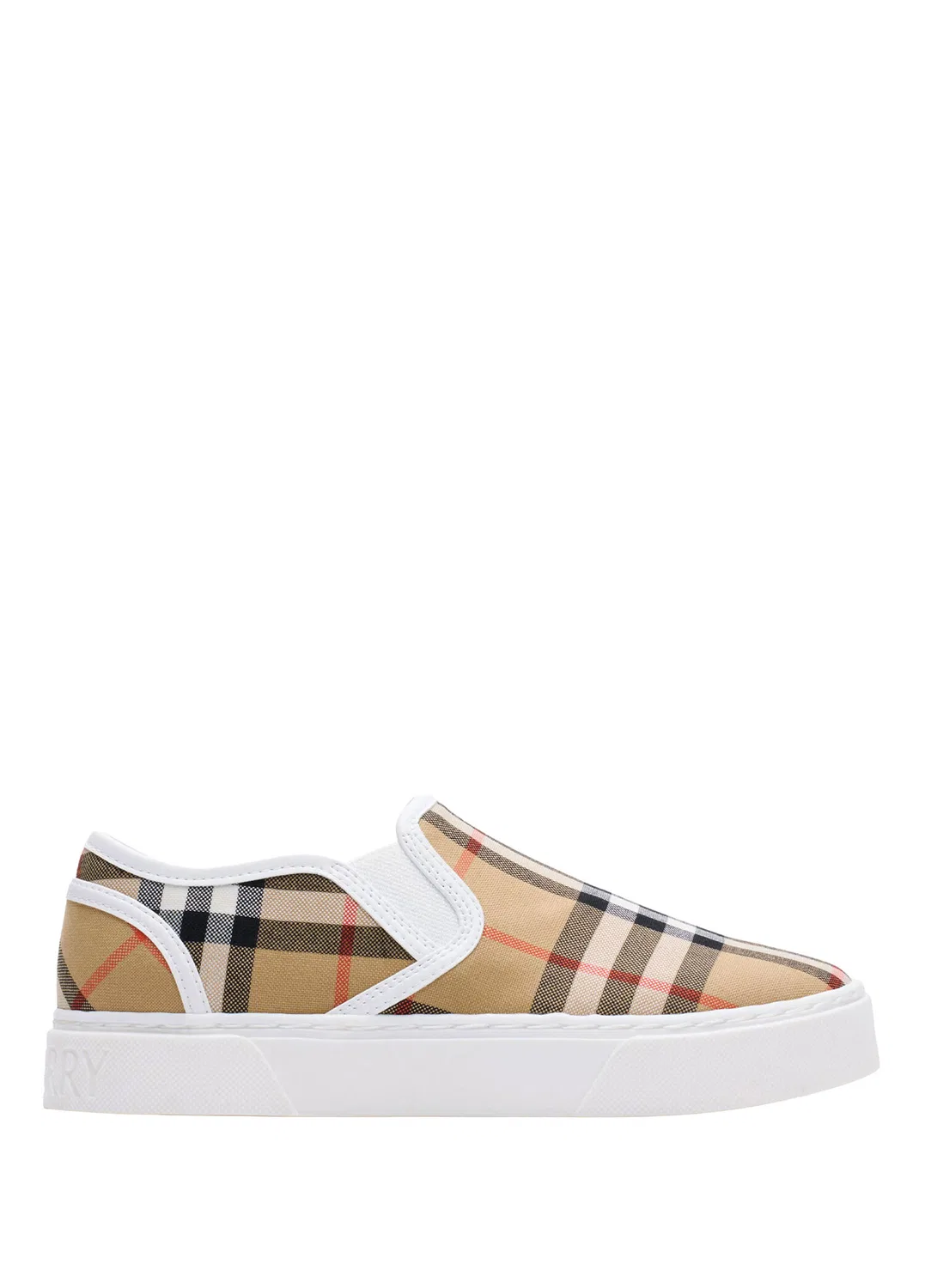 Кроссовки Burberry, бежевый