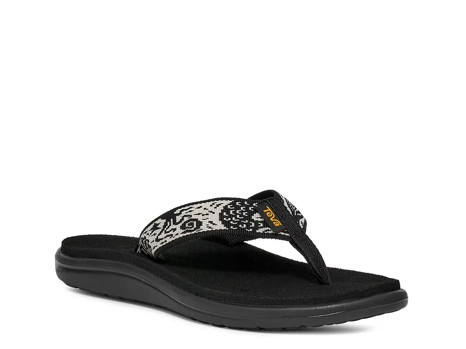 Voya Шлепанцы Teva, Black/White