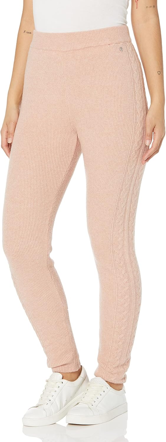 

GUESS Женские ES Serena Cable SWTR Леггинсы, Rose Bliss