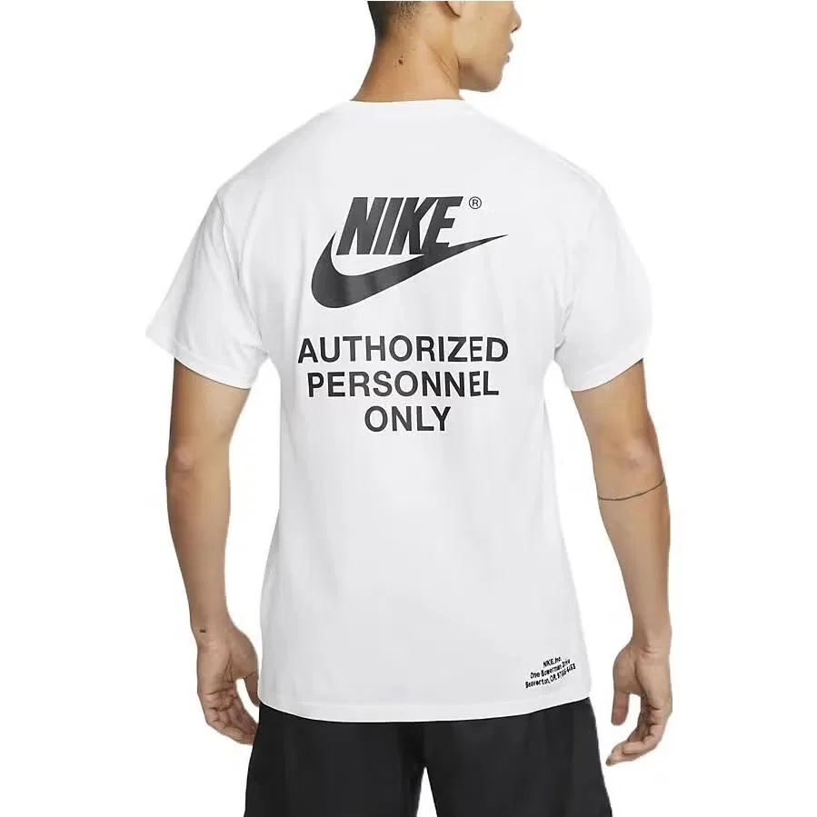 Футболка с принтом логотипа алфавита Nike, разноцветная — фото 4