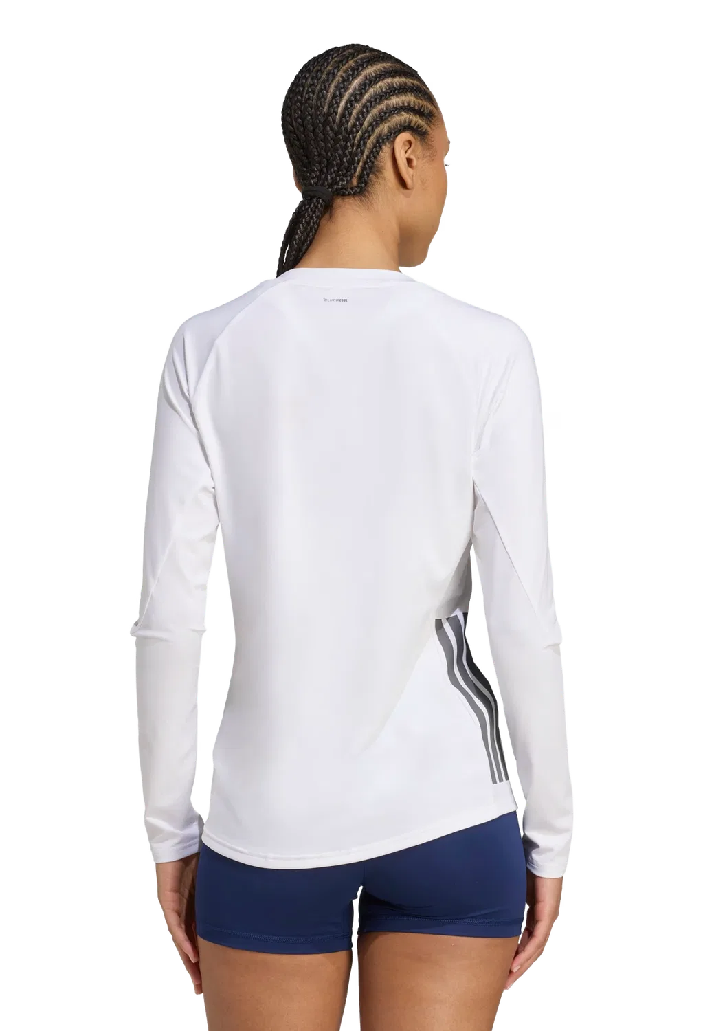 Женская длинная футболка HILO Adidas, белый — фото 3