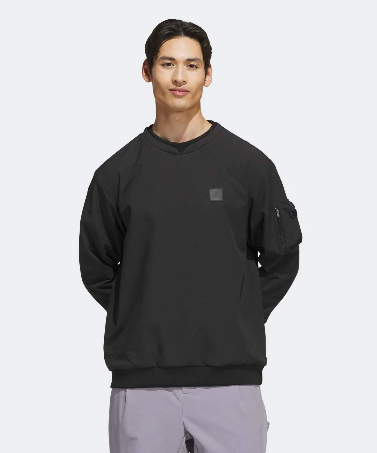 Мужская куртка-блузон с утеплением Climawarm, модель KG7113, Adidas, Black