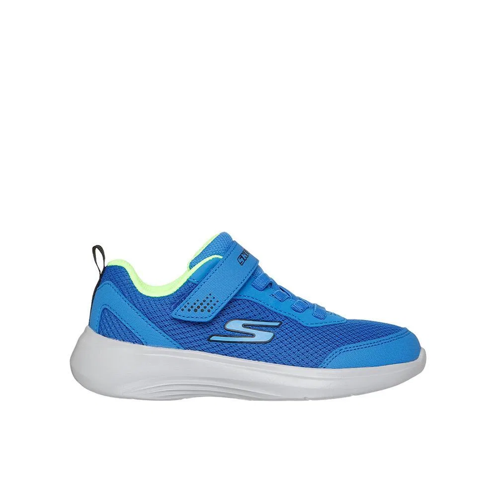 Детские кроссовки для мальчиков с принтом 403615LBLU Skechers, Blau Fluoreszierendes Grun
