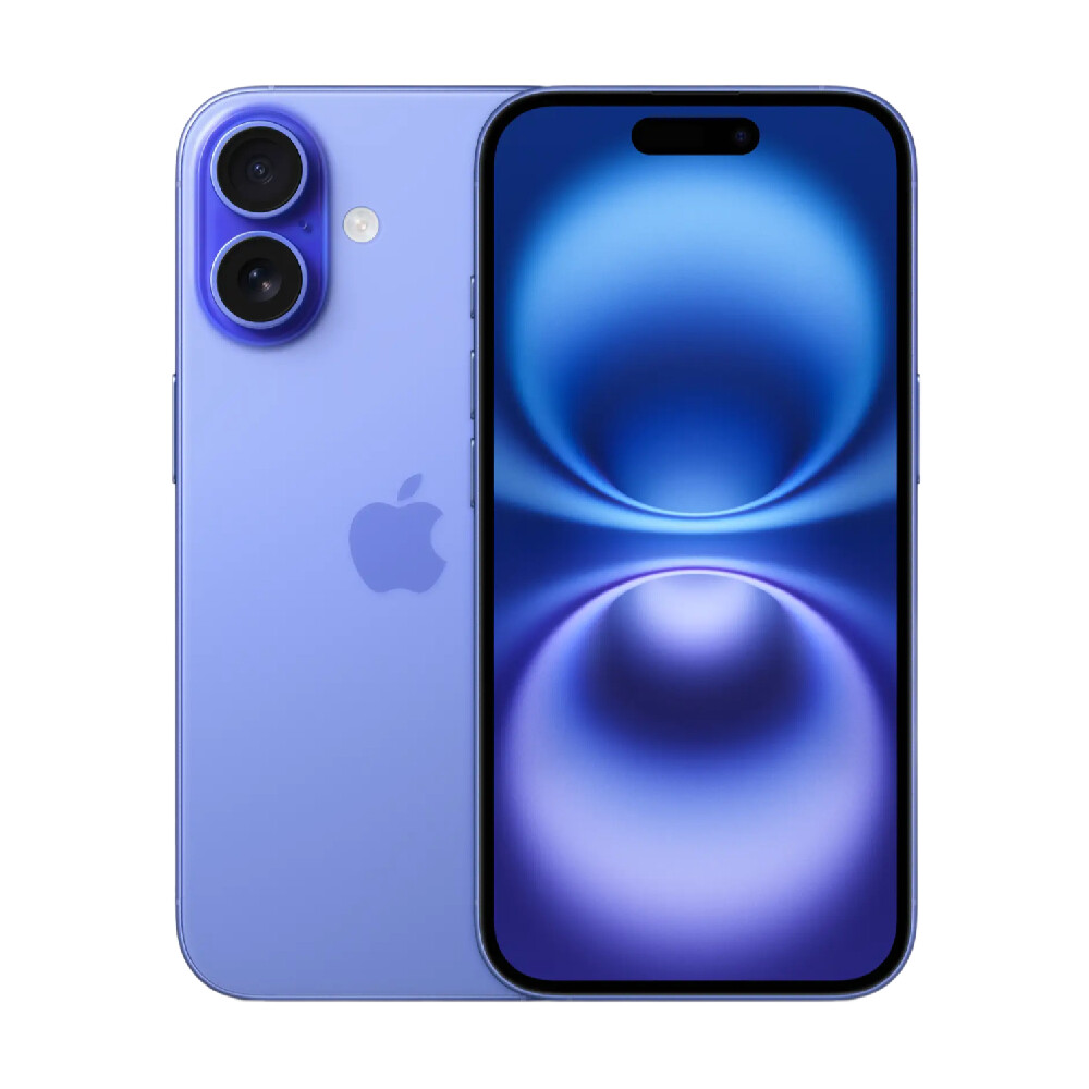 

Смартфон Apple iPhone 16, (Dual nanoSIM), 128 ГБ, Ultramarine, Синий, Смартфон Apple iPhone 16, (Dual nanoSIM), 128 ГБ, Ultramarine