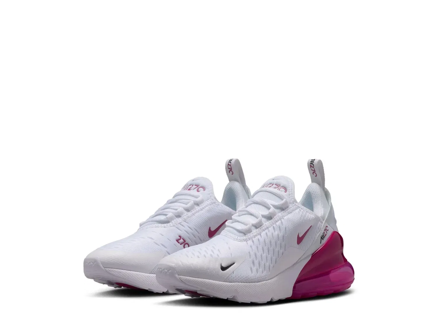 Кроссовки Nike Air Max 270 для мальчиков, белый/светло-розовый — фото 3