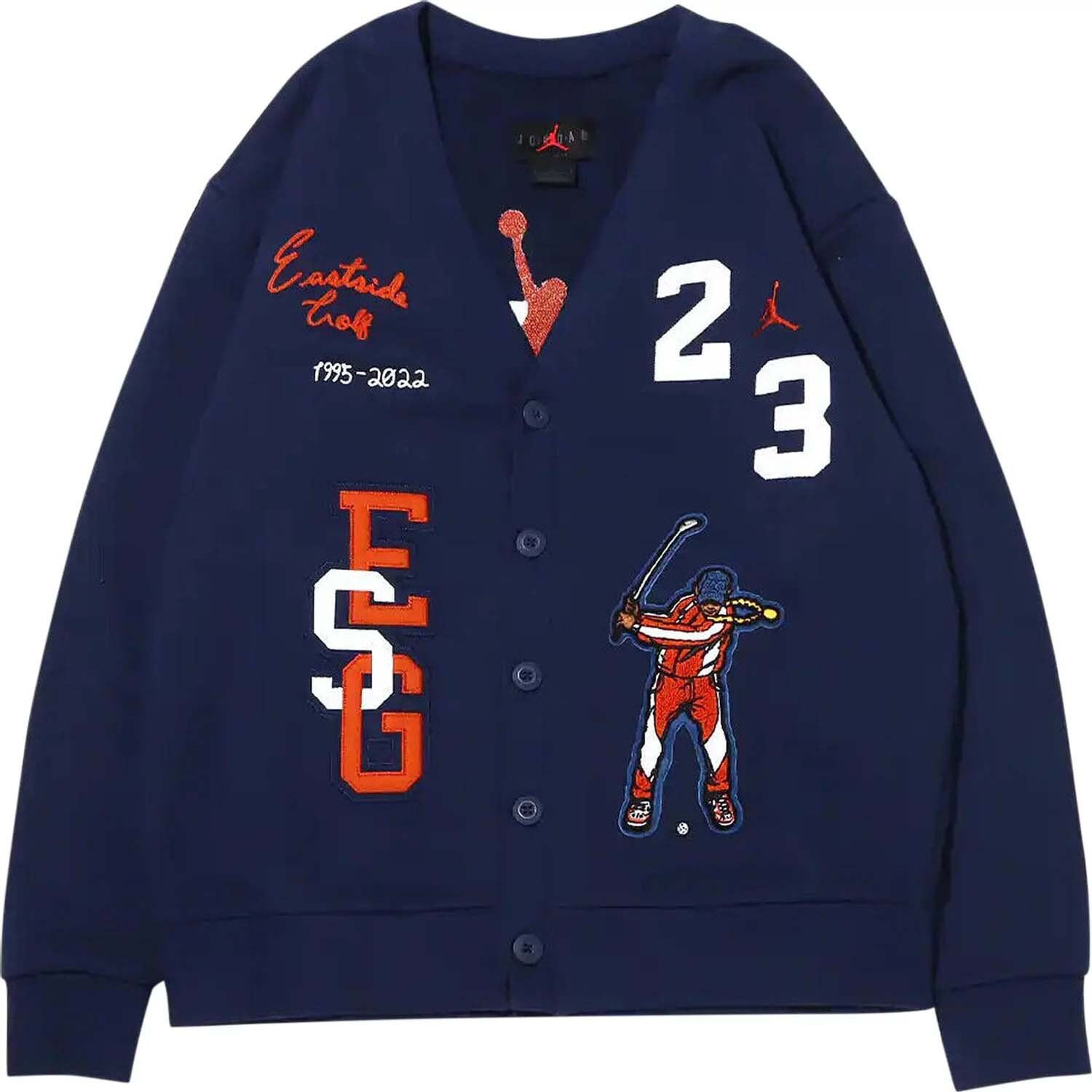 

Кардиган Nike Air Jordan x Eastside Golf, синий