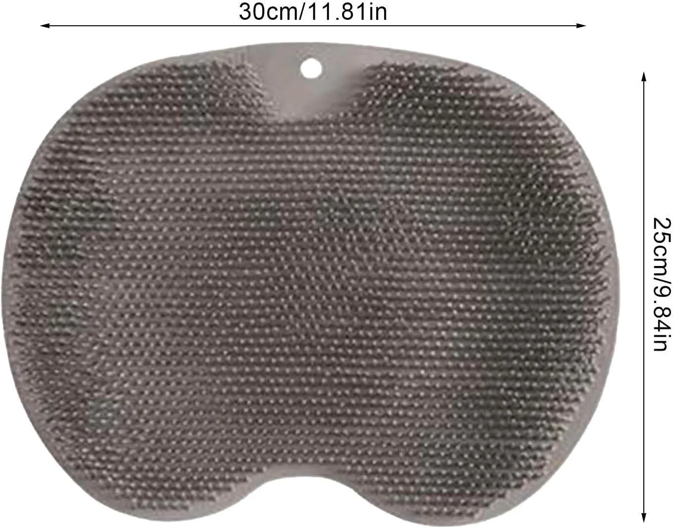 Щетка для ног Silicone, 5 шт, Серый Generisch — фото 4
