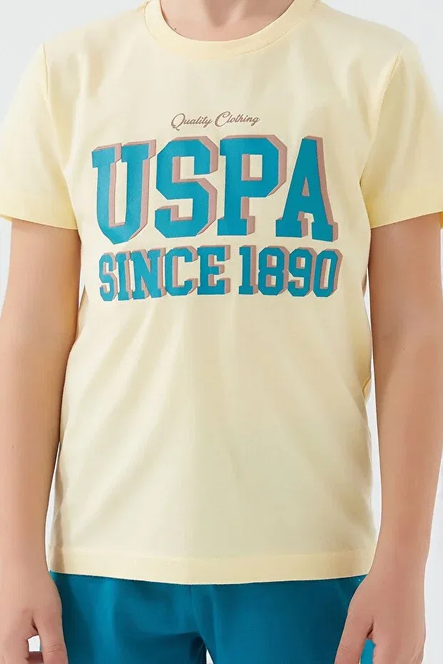 Детский комплект шорт для мальчиков U.S. Polo Assn., Lemon Flower — фото 4