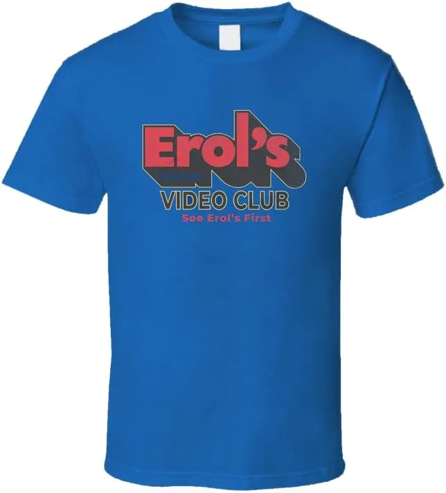 Мужская футболка с коротким рукавом классического кроя Erol's Video Club, Royal Blue
