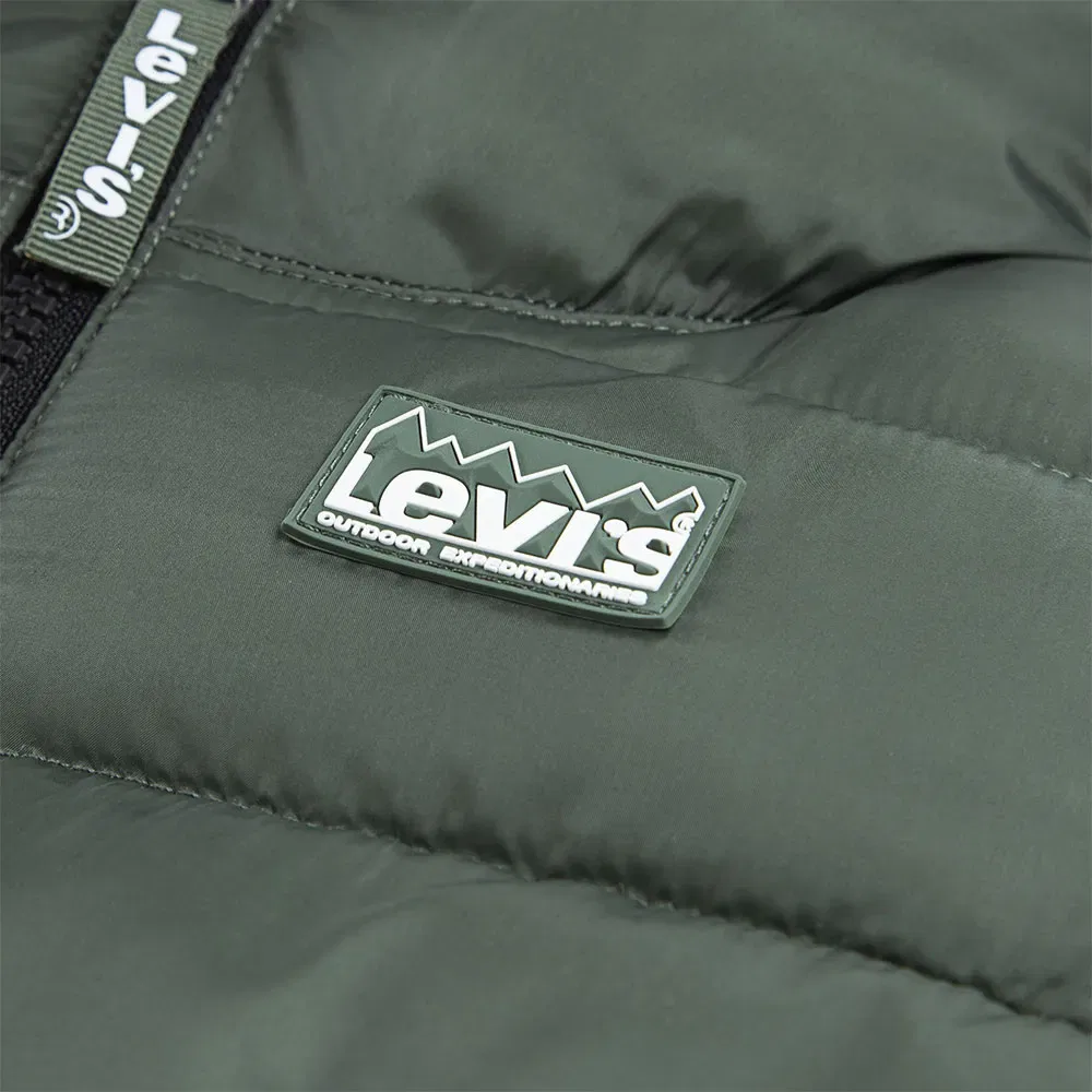 Детская куртка для мальчиков с флисовой подкладкой Levi's, Green — фото 3