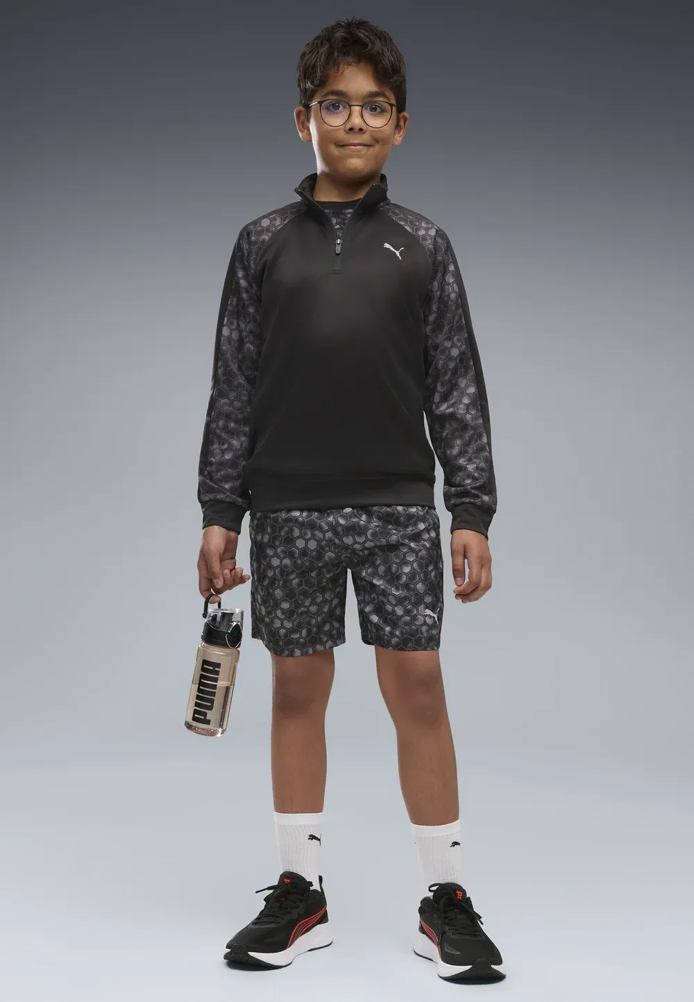 Толстовка, необходимая для тренировок на весь день Puma, Black — фото 3