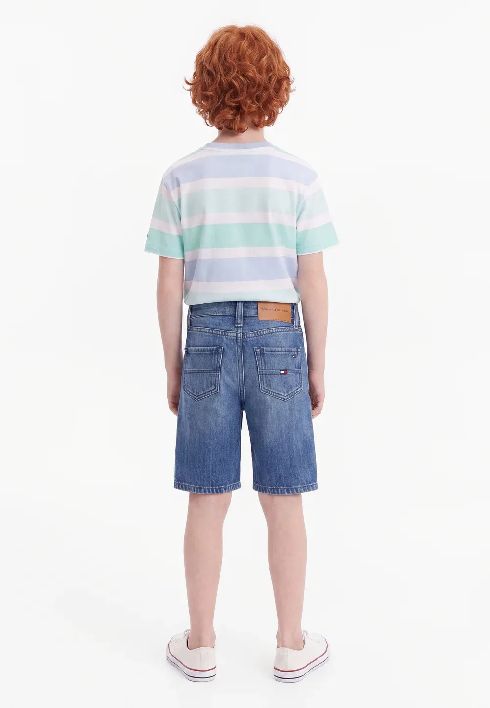 Шорты Varsity из денима Tommy Hilfiger, Dark-Blue Denim — фото 2