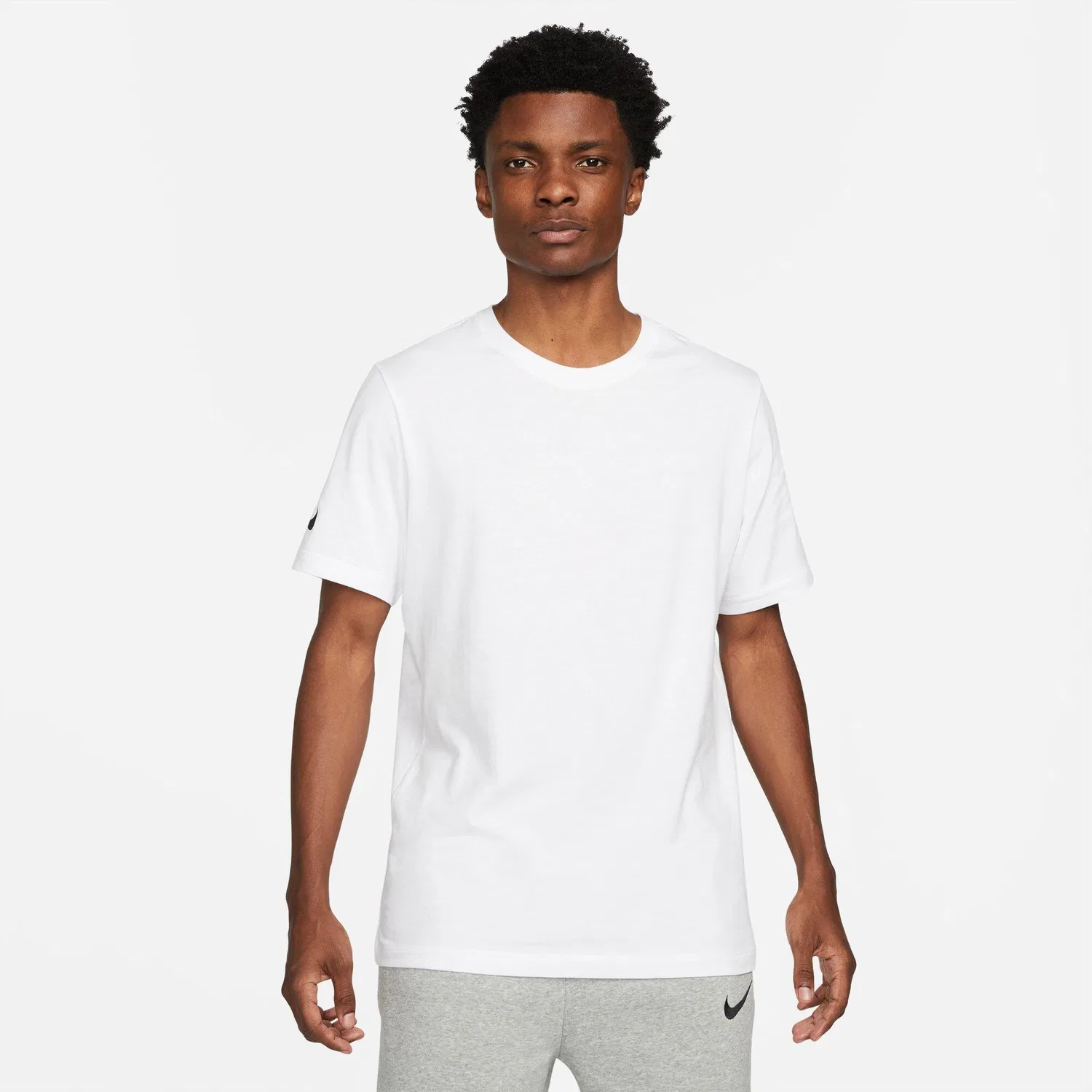Мужская футболка с коротким рукавом Park 20 Tee Nike, Weiss