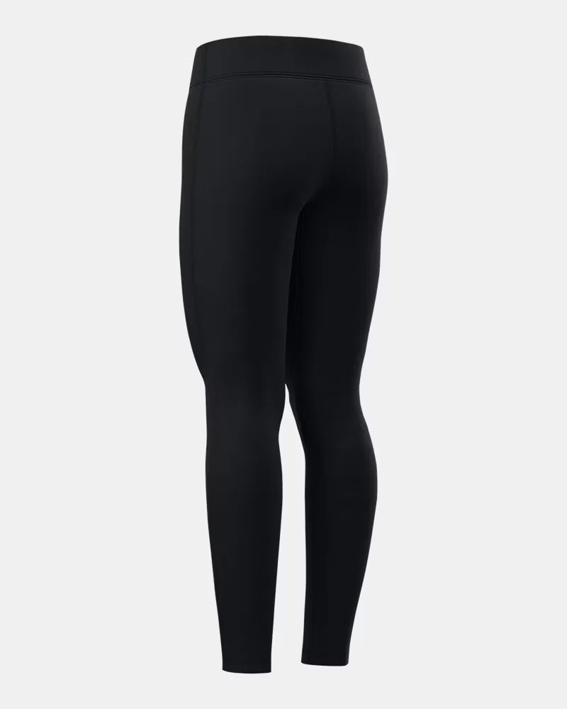 Леггинсы с внутренним швом 63,5 см, мягкая тянущаяся ткань UA Motion UnderArmour, Black/Jet Gray — фото 4