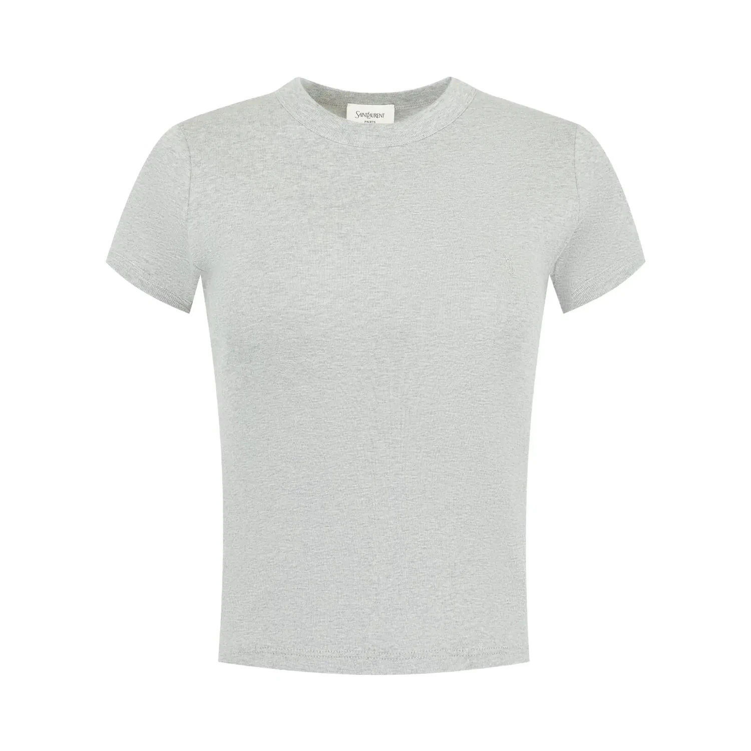 Футболка Saint Laurent Manches Courtes Fitte, серый