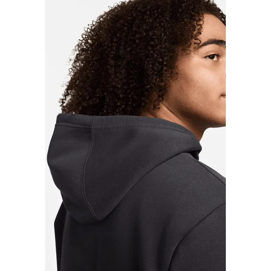 Худи Nike Sportswear Air Fleece с длинным рукавом, Антрацитовый — фото 4
