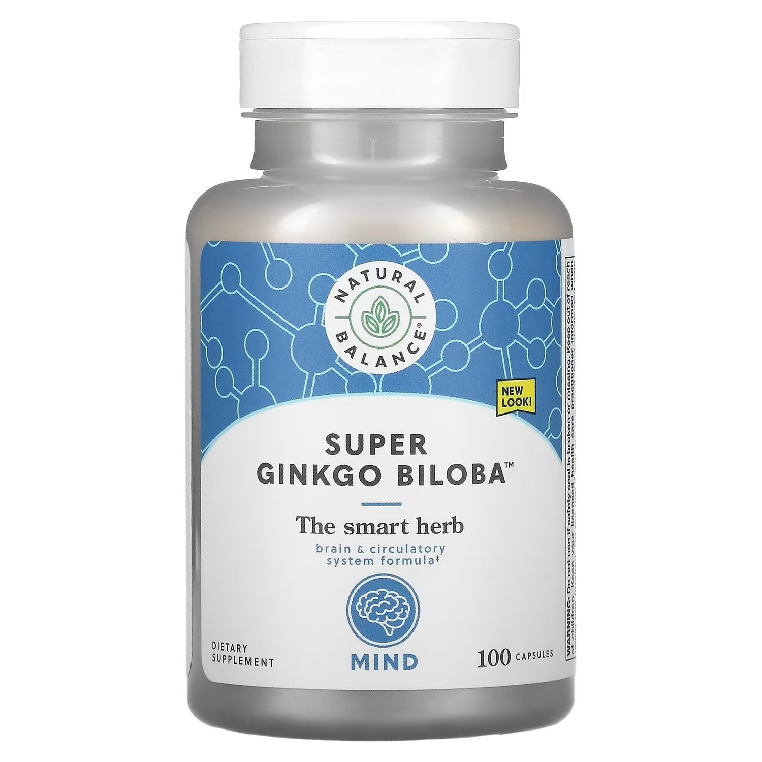 

Natural Balance супер гинкго билоба, 100 капсул