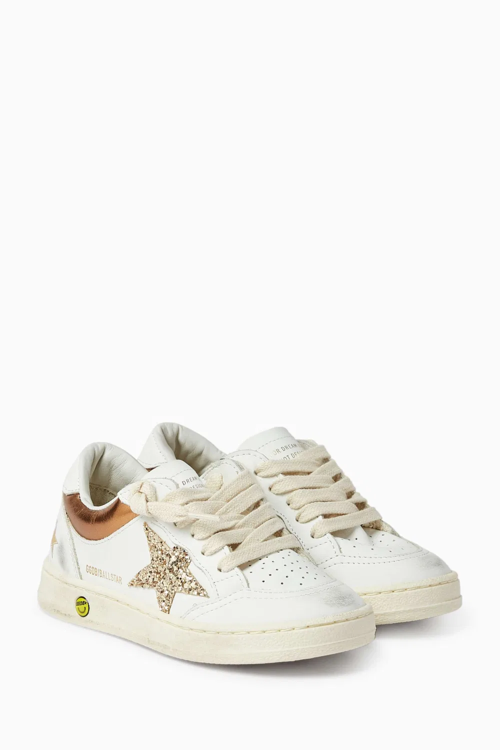 Кроссовки кожаные Ball Star GOLDEN GOOSE