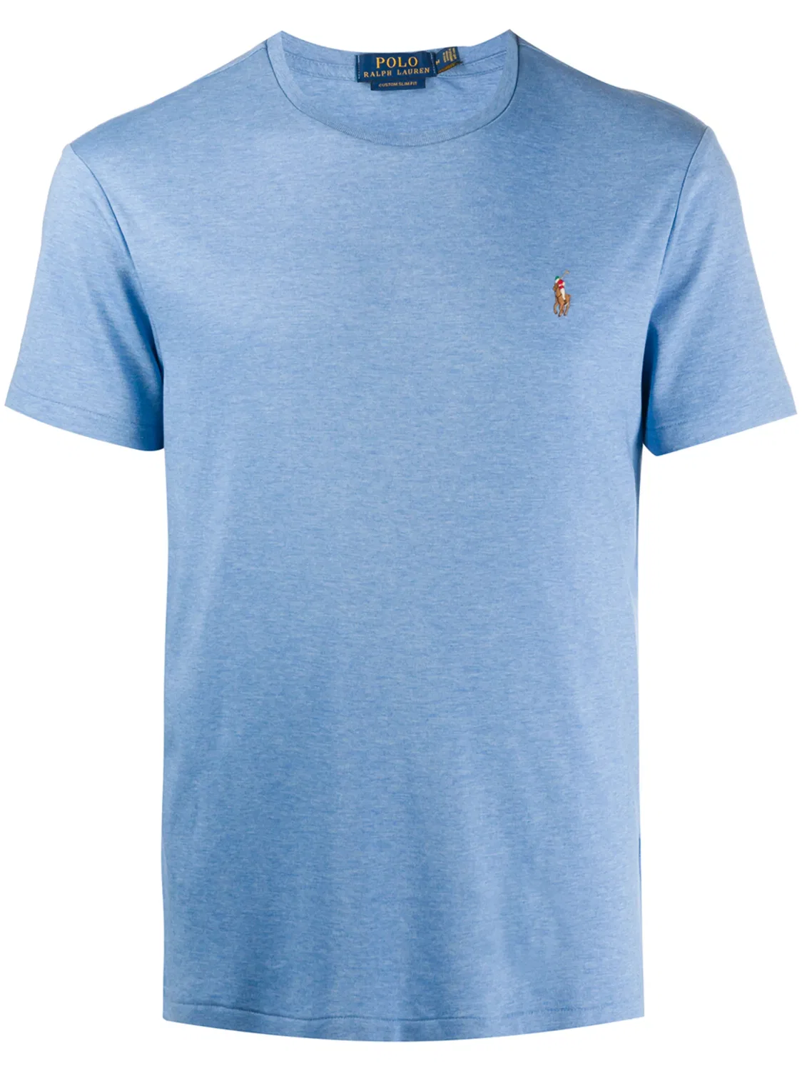 Футболка с круглым вырезом синего цвета Polo Ralph Lauren, синий