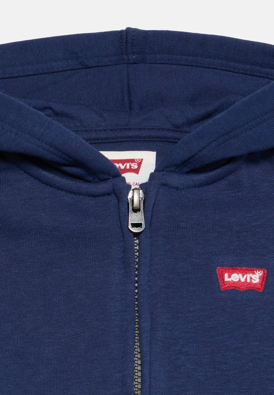Детский комплект Levi's Kids в цветах экрю, темно-синий и светло-голубой — фото 3