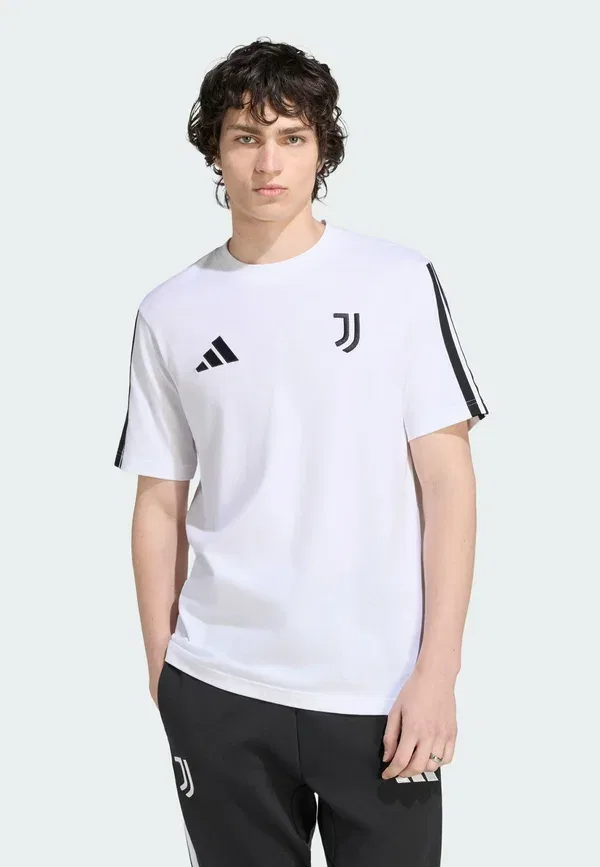 Футболка Juventus Turin DNA - клубная одежда Adidas Performance, белый
