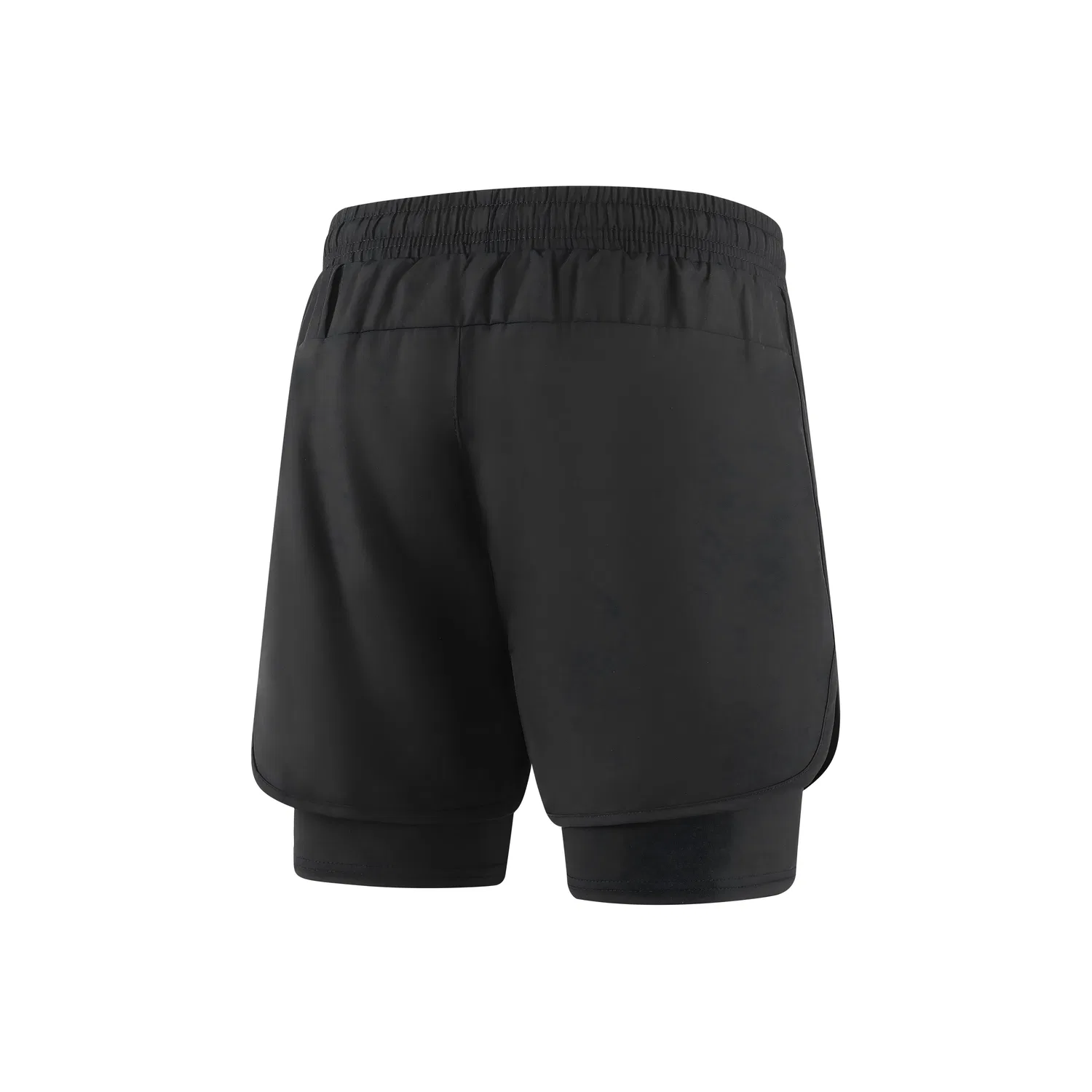 Детские спортивные шорты свободного кроя Black Sports Shorts WARRIOR — фото 4