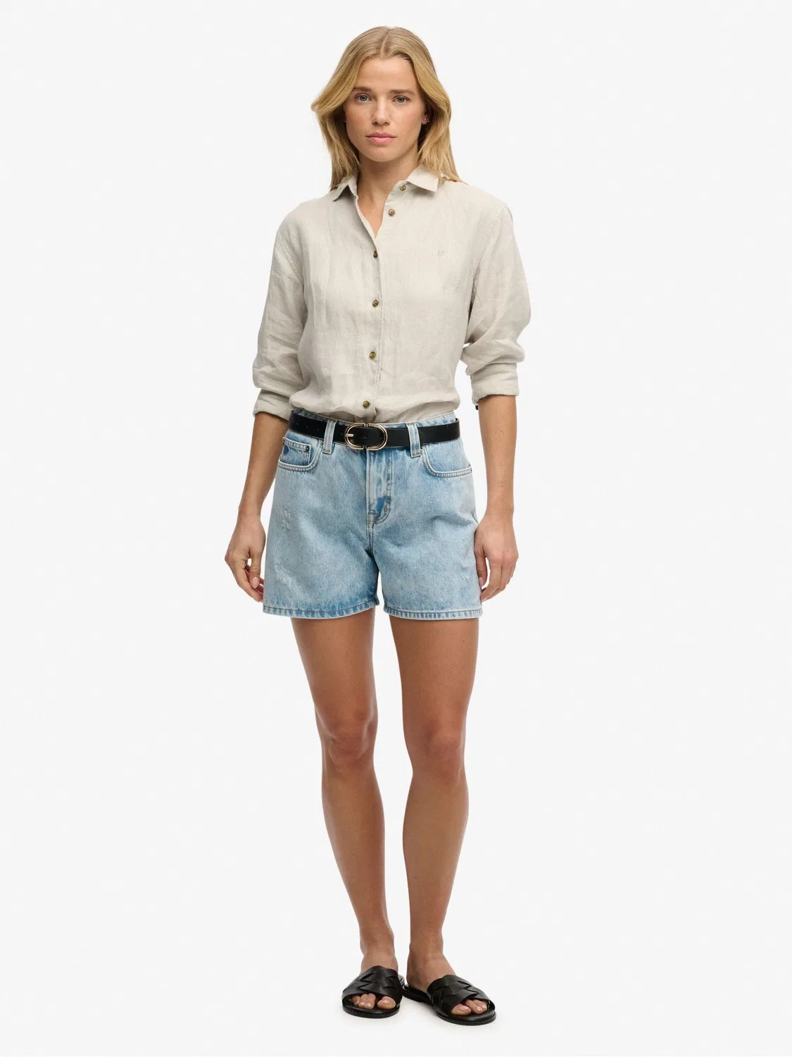 Шорты джинсовые Superdry Light Wash, Light Wash