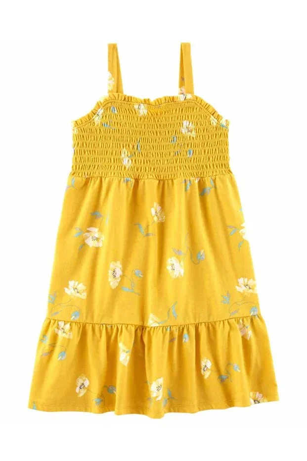 Детское платье для девочек с цветочным принтом Oshkosh B’Gosh, Multicolor